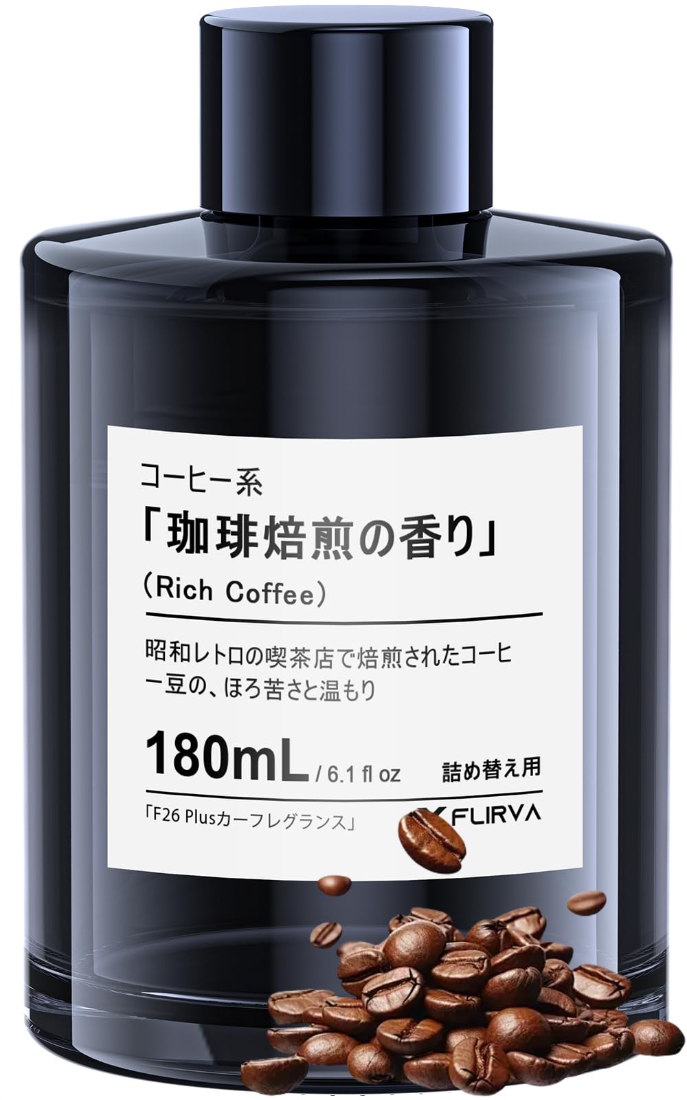 Amazon.co.jp: 【従来比+135mL！180mL 増量版】FLIRVA 車 芳香剤 F26